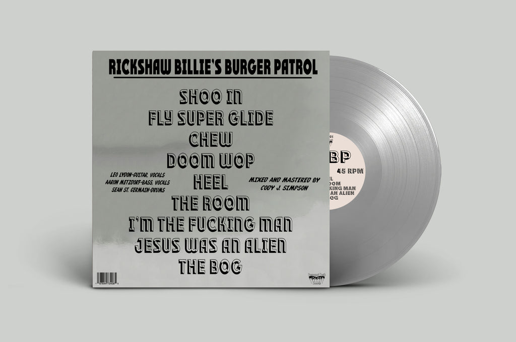 Doom Wop (Special Edition) LP - Rickshaw Billie's Burger Patrol limited edition