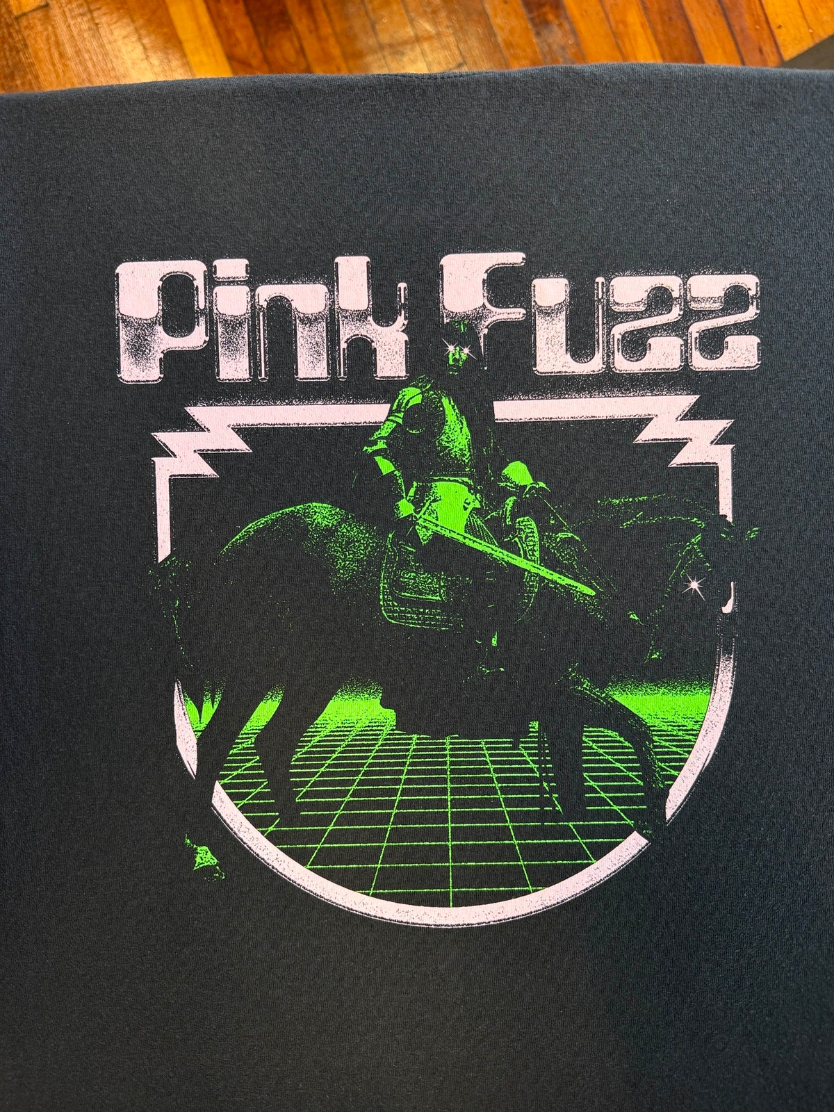 Pink Fuzz - 3/4 sleeve Raglan - Horserider Design